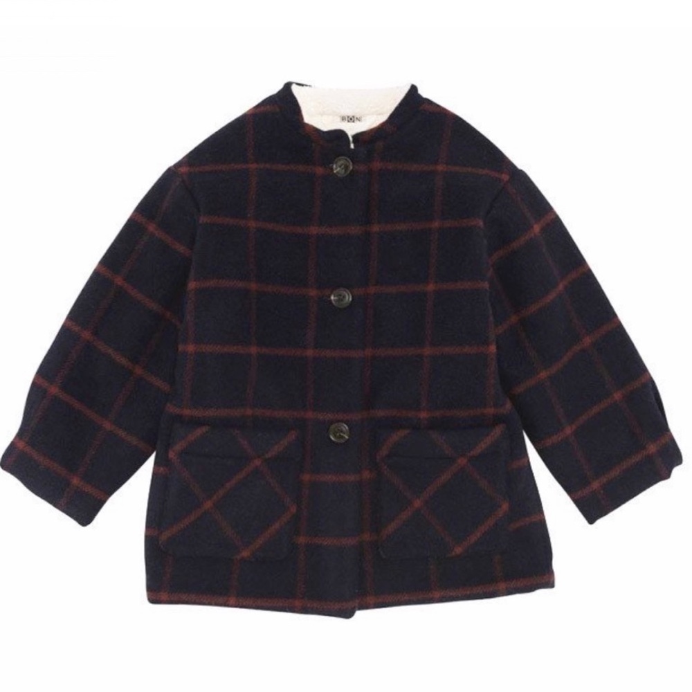 BNWT Bonton kids marine coat